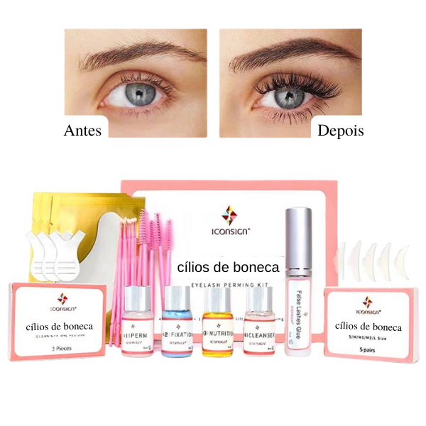 👁️✨ Cílios de Boneca ✨👁️ Lash Lifting e matiz kit profissional cílios levantamento